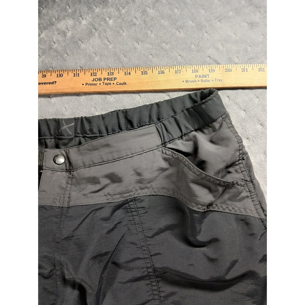 Novara Mens XXL Padded Mountain Bike Shorts Black Gray Cycling Cargo MTB Liner - Picture 4 of 7